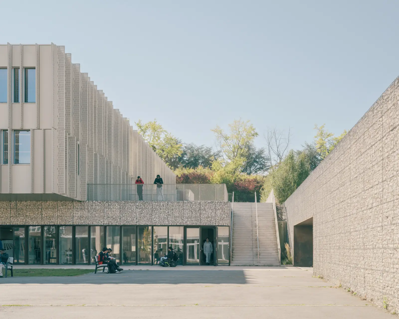 Extension/Restructuration du lycée Brassens à Evry-Courcouronnes